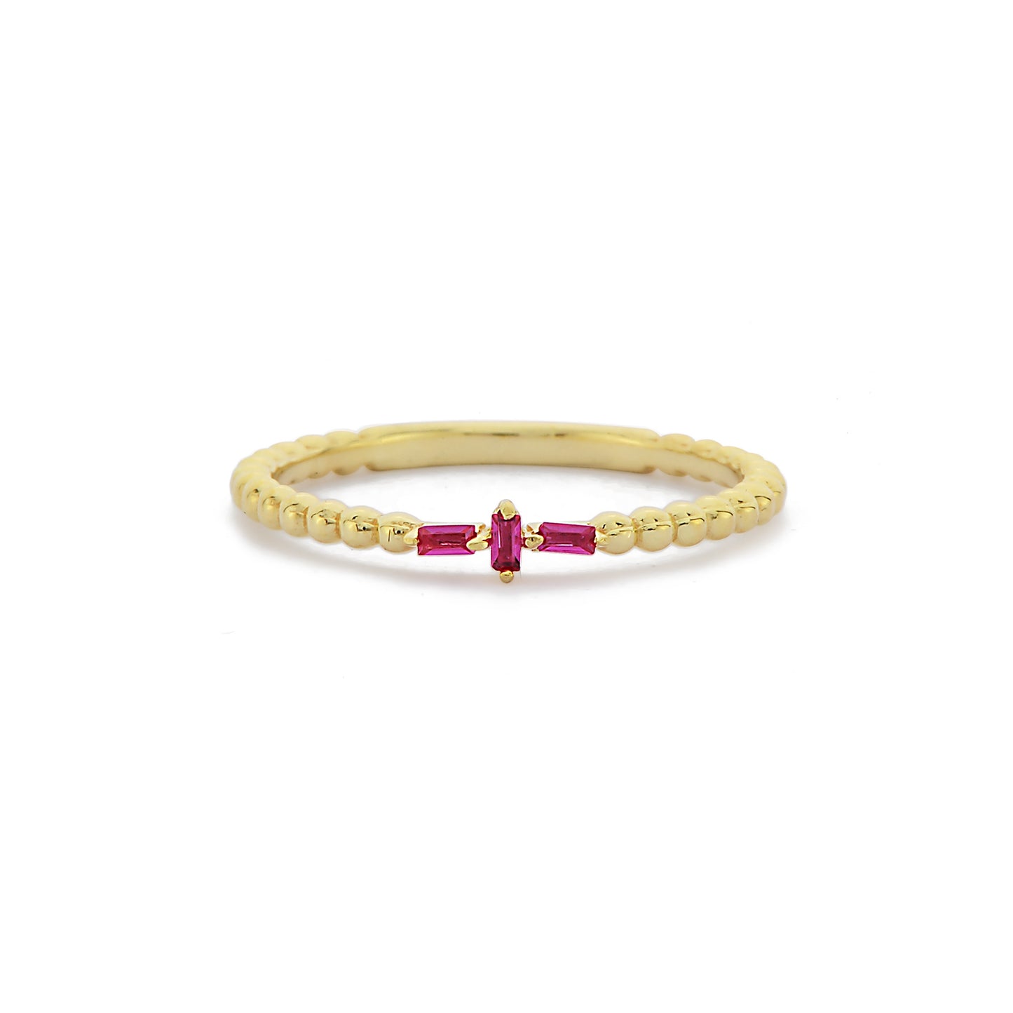 Rode Robijn Kralen Symbolische Kruis Trouwring Ring, Handgemaakte 14k Massief Gouden Minimalistische Kruis Cluster Ring