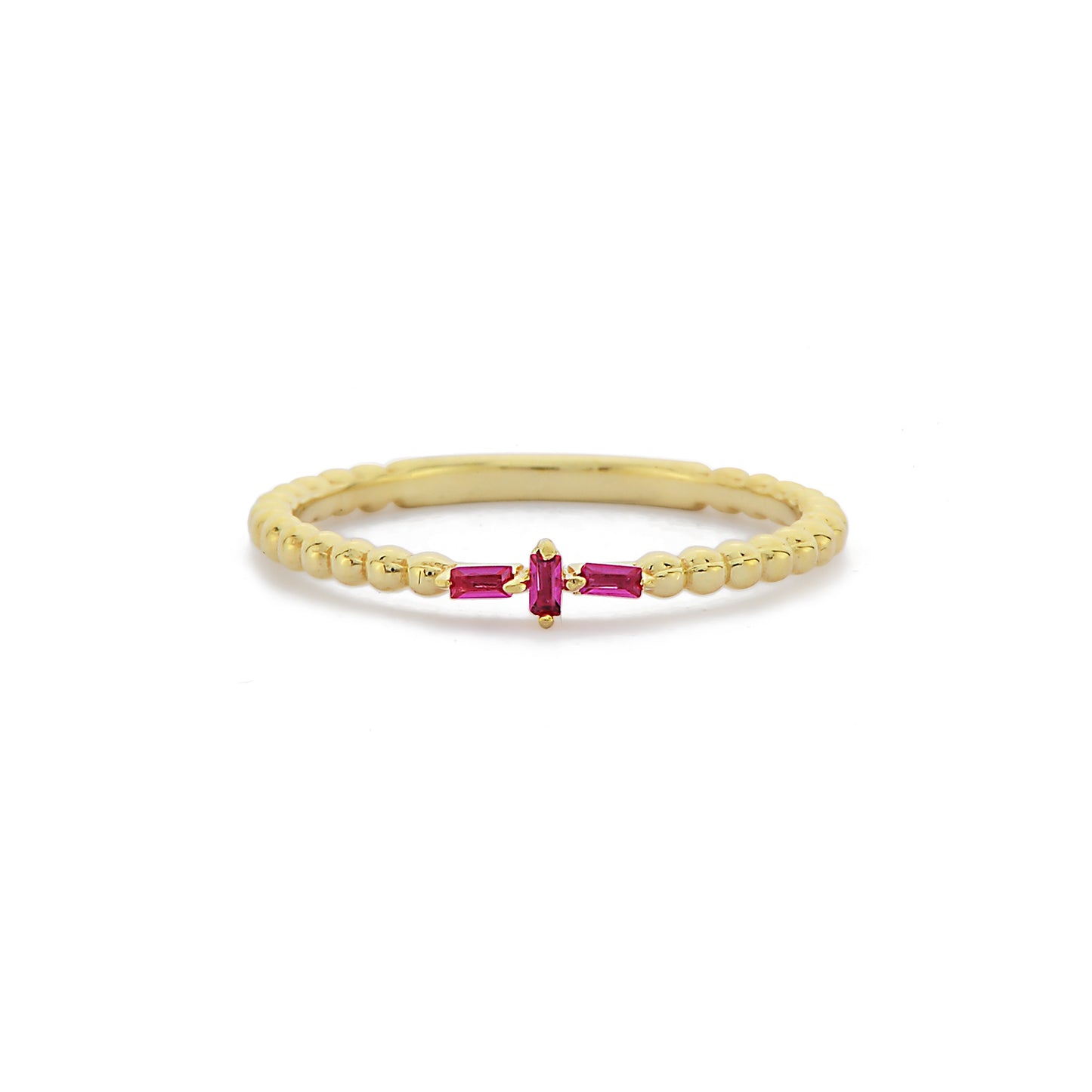 Rode Robijn Kralen Symbolische Kruis Trouwring Ring, Handgemaakte 14k Massief Gouden Minimalistische Kruis Cluster Ring