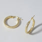 CORINTH HUGGIE HOOP EARRINGS