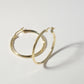 DİX HUGGIE HOOP EARRINGS