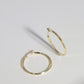 DİX HUGGIE HOOP EARRINGS