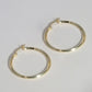 DİX HUGGIE HOOP EARRINGS