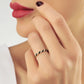 Enemal Witte Diamant Gouden Dames Ring