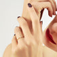 Kruis Wit Diamanten Gouden Ring