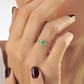Klaver Gouden Diamanten Ring