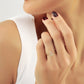 Druppel Diamanten Gouden Dames Ring