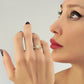 Baguette Gouden Diamanten Ring