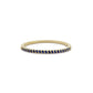 1,10 mm Blauwe Saffier Band Ring, Minimalistische Gouden Dames Ring